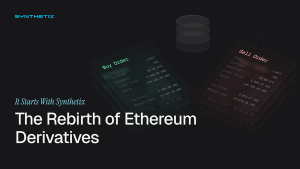 The Rebirth of Ethereum Derivatives