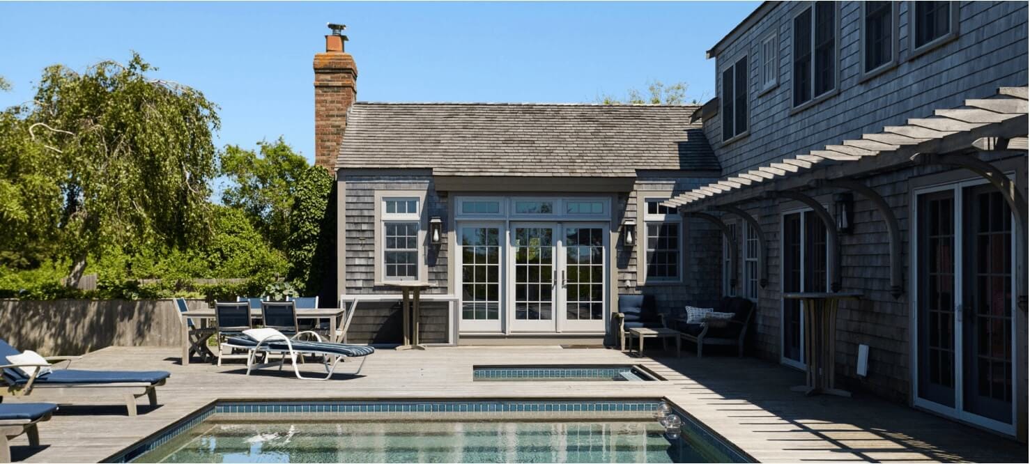 Photo of Elin Hilderbrand's Nantucket home.