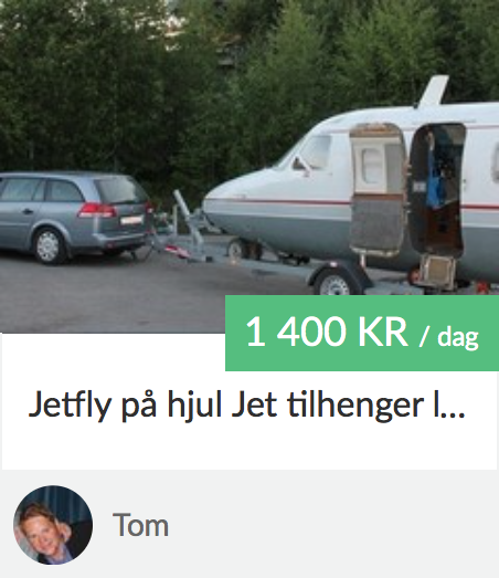 Jetfly på hjul
