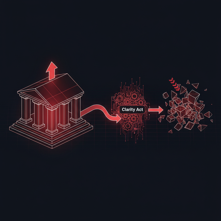 Clarity Act will benefit banks more than crypto, former CFTC chair says