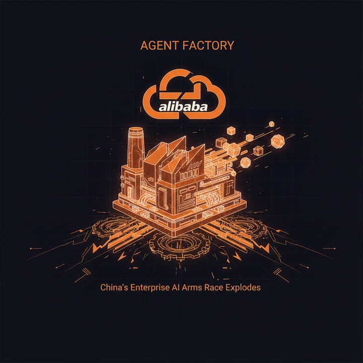 Alibaba Launches Agent Factory as China's Enterprise AI Arms Race Explodes