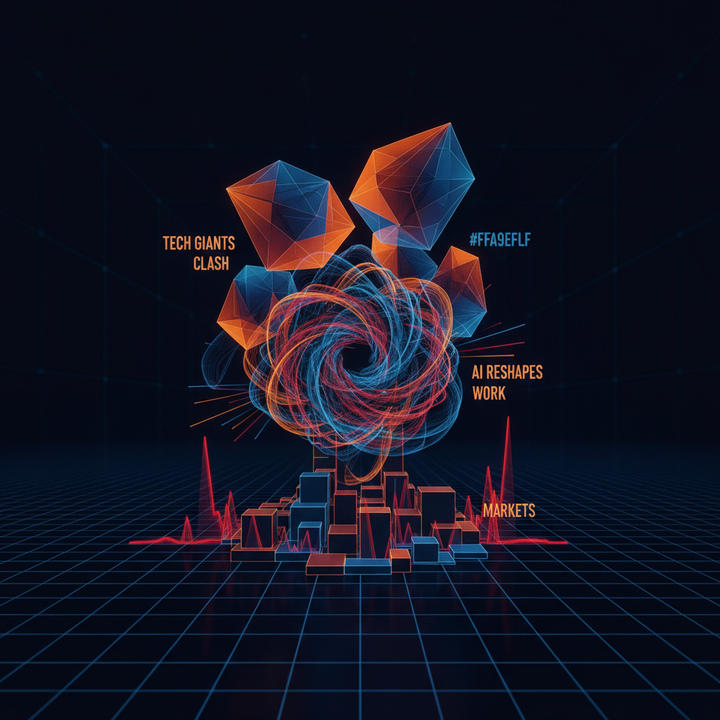 The Signal: Tech Giants Clash While AI Reshapes Work and Markets