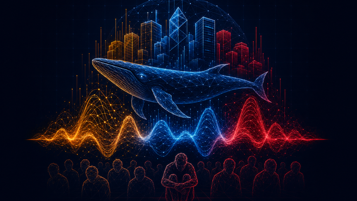 The Signal: Tech Giants and Whales Accumulate While Retail Retreats