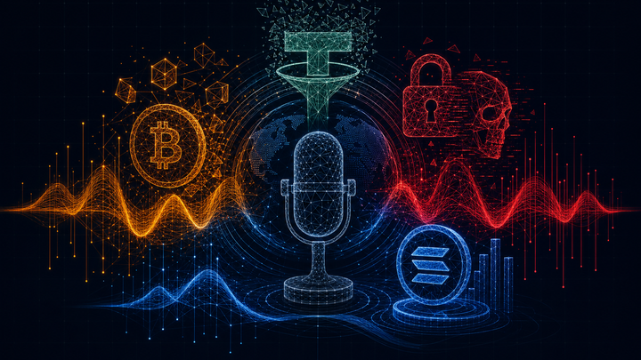 The Signal: Crypto Chaos: Tether Exit, AI Ransom, Solana Surge