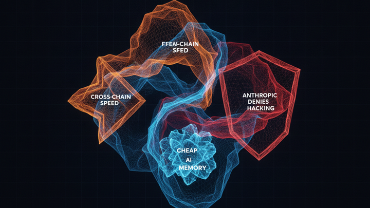The Signal: Cross-Chain Speed, Cheap AI Memory, Anthropic Denies Hacking
