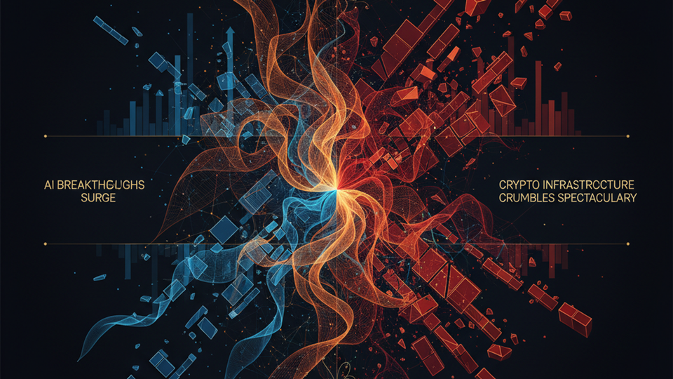 The Daily Signal: AI Breakthroughs Surge as Crypto Infrastructure Crumbles Spectacularly