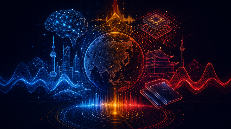 The Signal: **Tech's New Winners: China's AI, Korea's Chips, Stripe's Dominance**