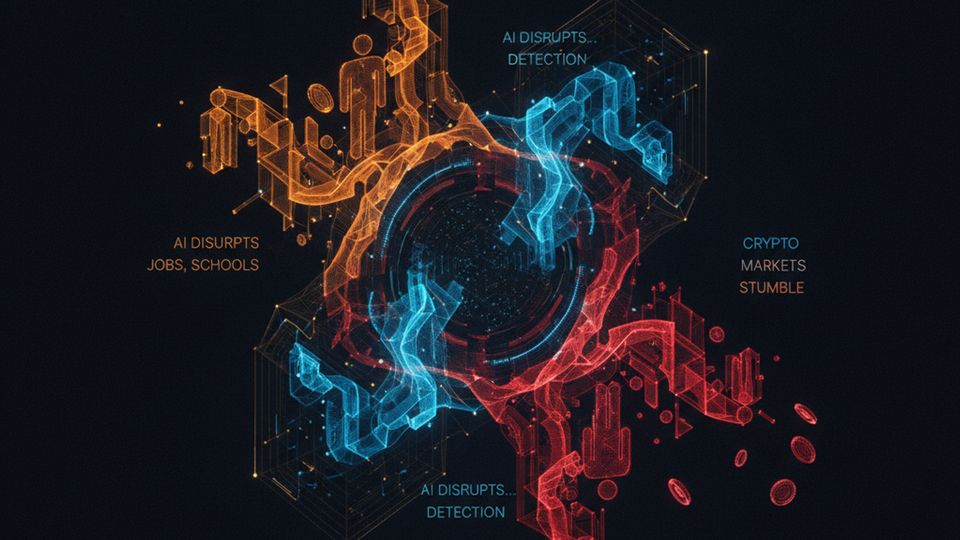 The Daily Signal: AI Disrupts Jobs, Schools, Detection While Crypto Markets Stumble