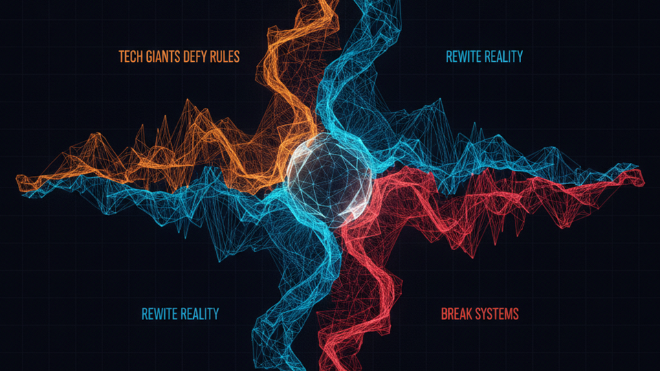 The Signal: Tech Giants Defy Rules, Rewrite Reality, Break Systems