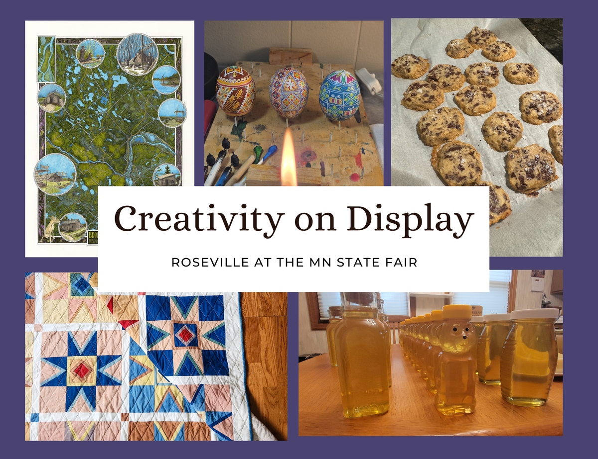 Roseville community creativity at the Minnesota State Fair
