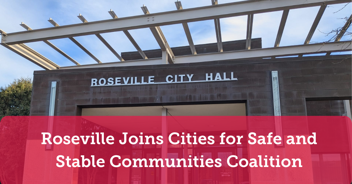 Roseville joins Cities for Safe and Stable Communities Coalition