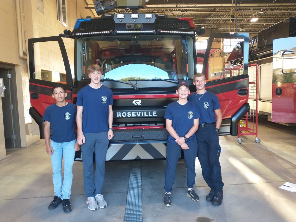 Roseville Fire Explorers gear up for the Minnesota State Fair