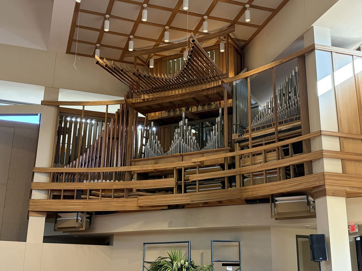 New church organ to debut on All Saints' Day