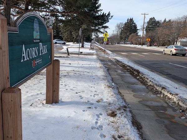 Petition prevails opposing new pathway and crossings near Acorn Park