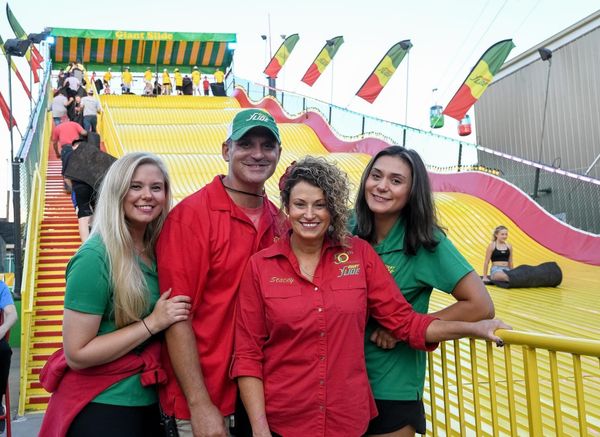 The Giant Slide's legendary fair family from Roseville