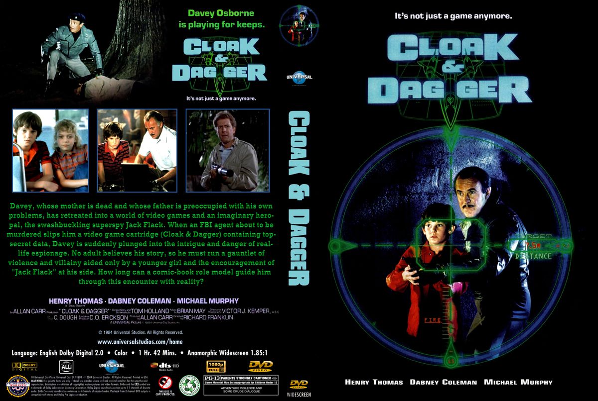 #17: Cloak and Dagger (1984) (dir. Richard Franklin)