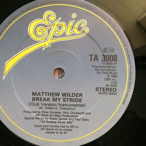 04.01.24: "Break My Stride" - Matthew Wilder