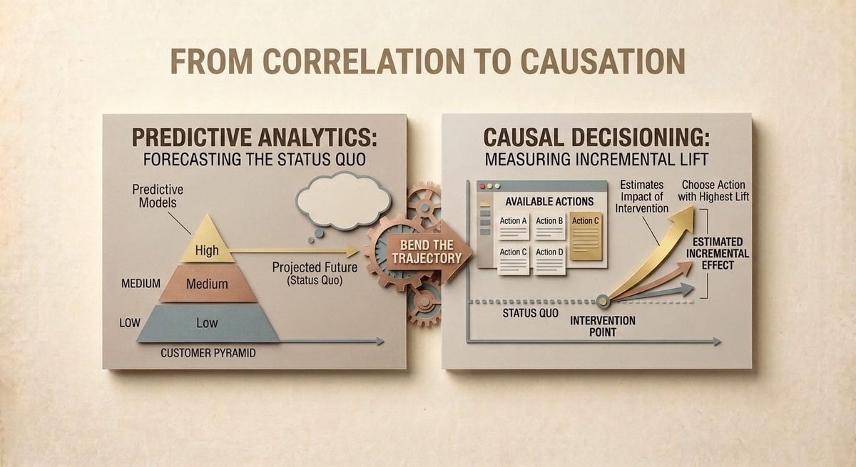 Predictive vs. Causal Decisioning