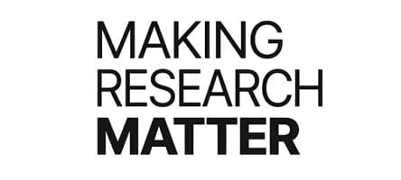 Making Research Matter word mark logo.