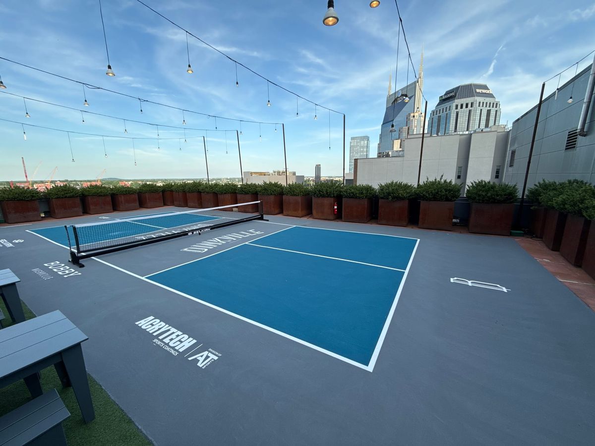 Rooftop Pickleball is BACK — Book Now with 10% Off!