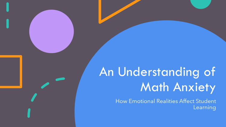 Math Anxiety PowerPoint