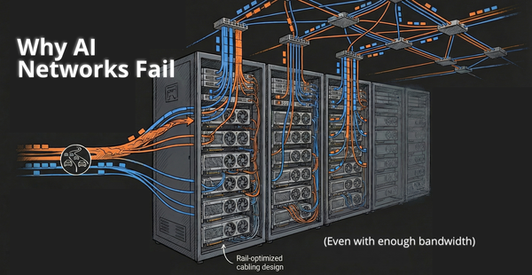 Why AI Networks Fail (Even With Enough Bandwidth)