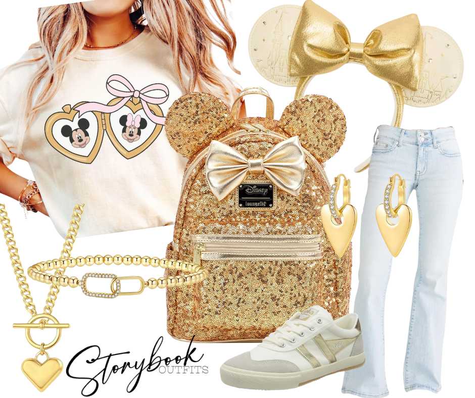 Gold Glam Disney Style!