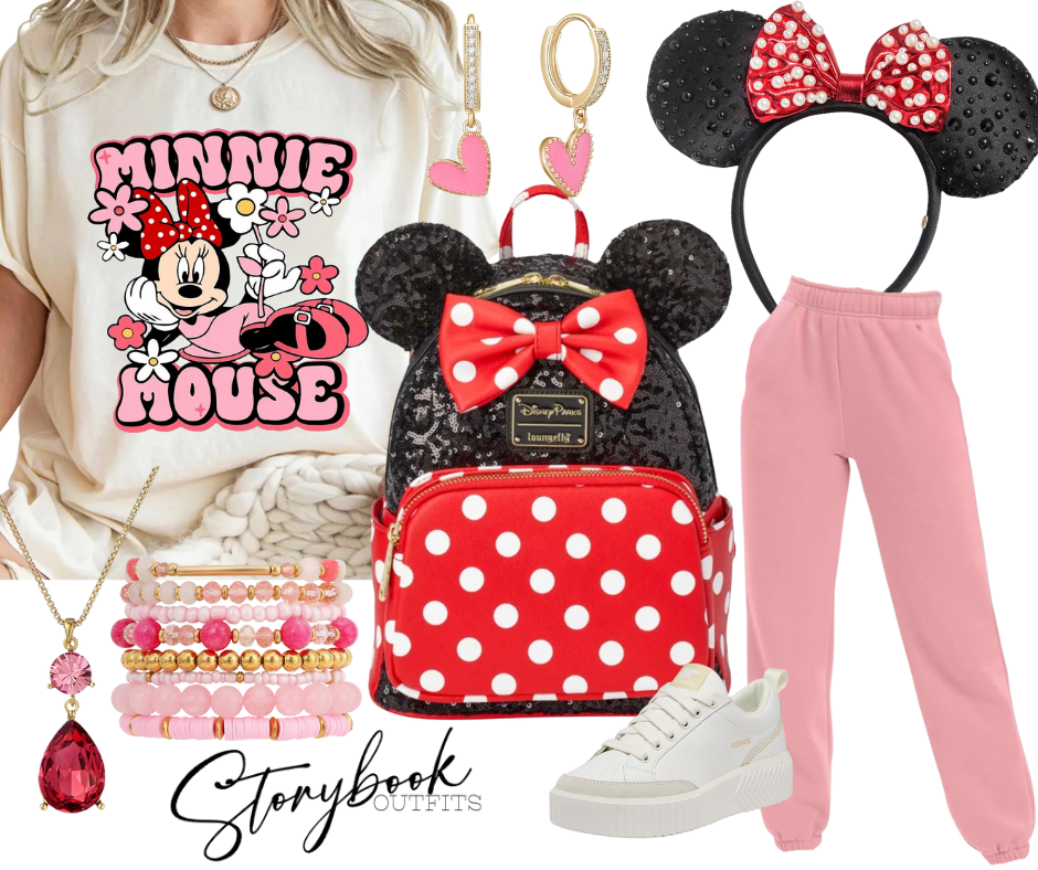Pink Polka Dot Minnie!