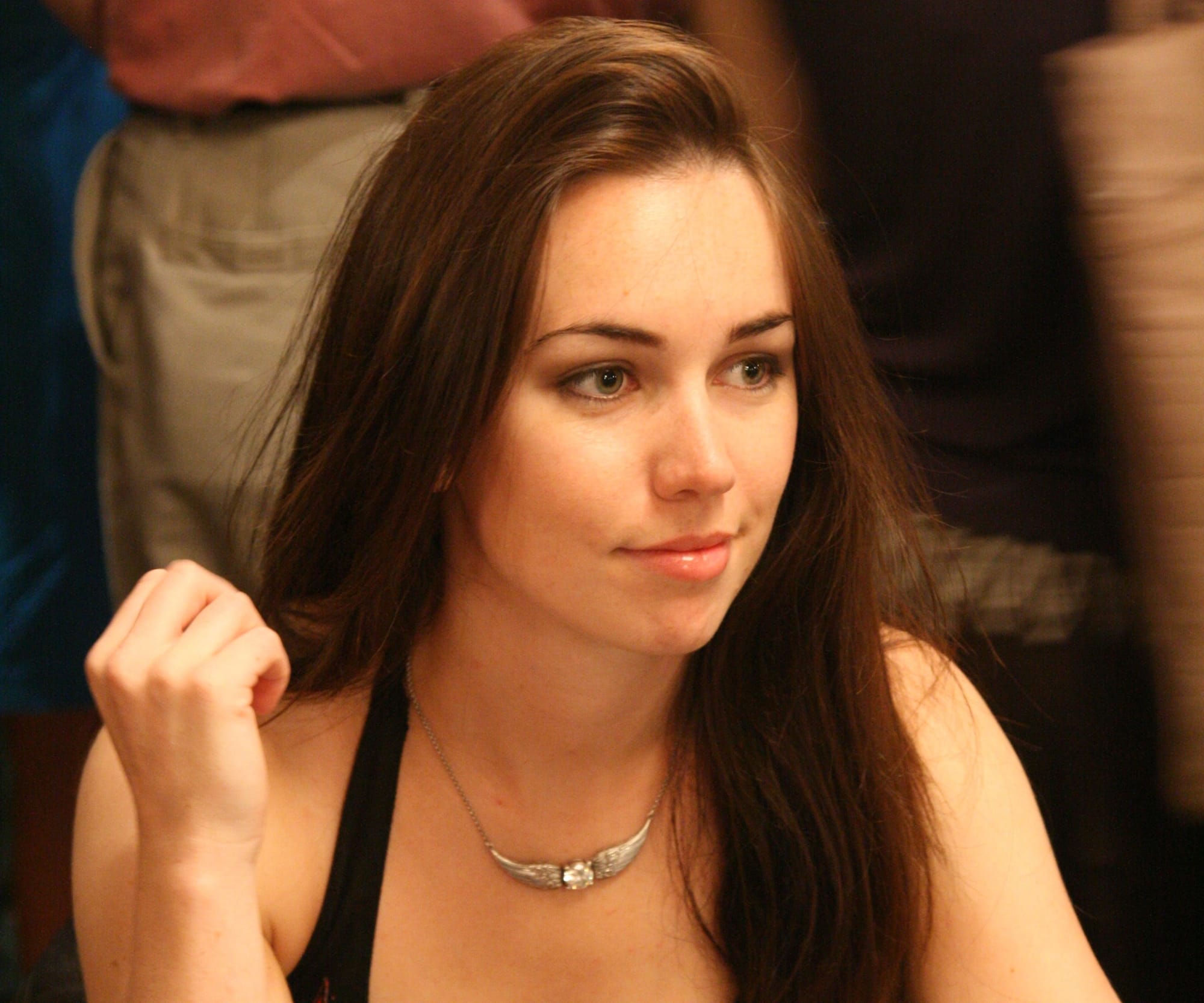 Liv Boeree at the 2008 World Series of Poker