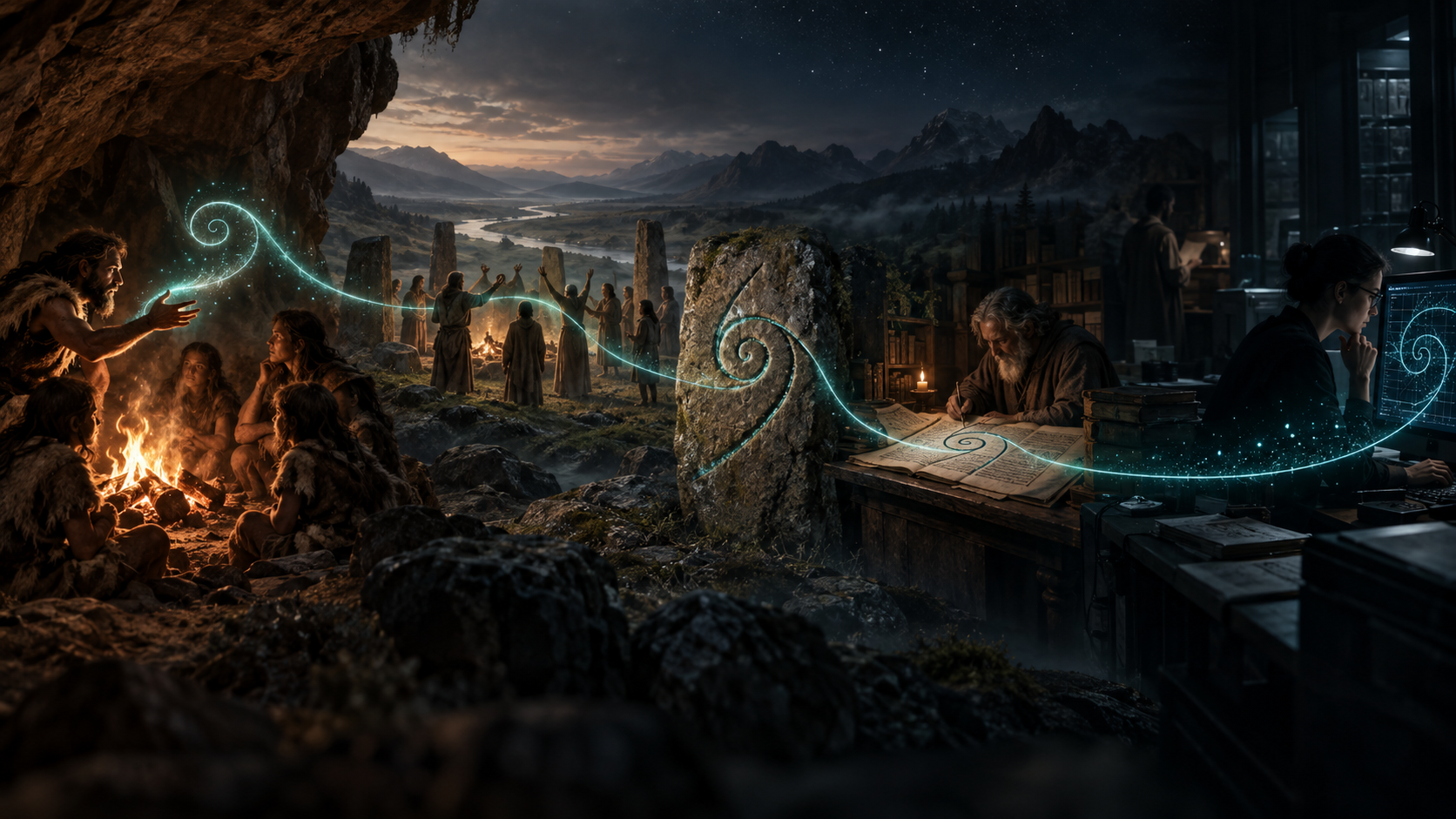 What Would Contact Become After Ten Thousand Years?