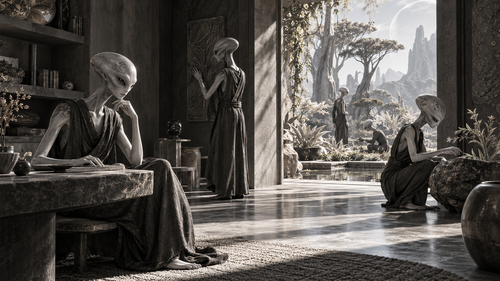 What If an Alien Civilization Could Share One Consciousness Across Many Bodies?