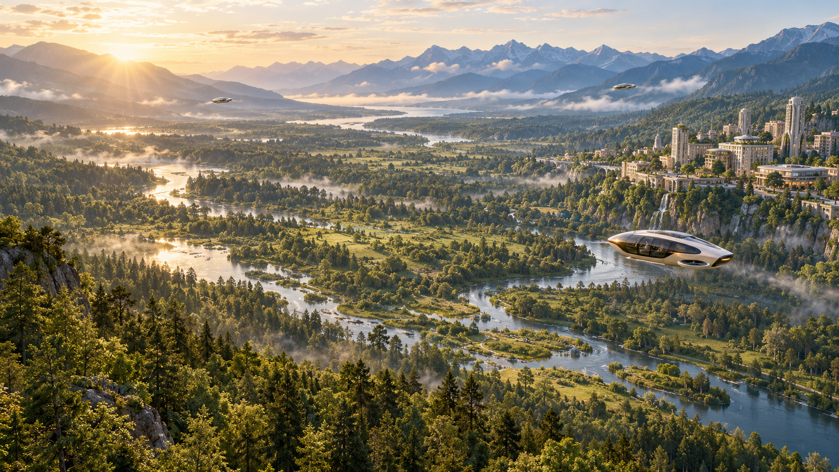 What If Flying Cars Let Earth Grow Wild Again?