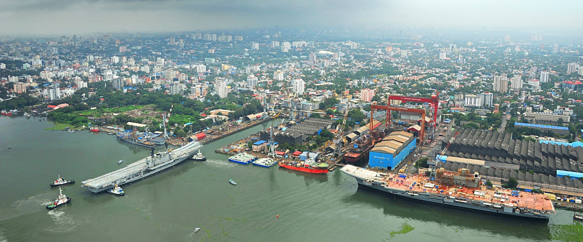Welcome to Cochin Shipyard : ISO 9001 Certified - The biggest greenfield  Shipyard of the Millenium