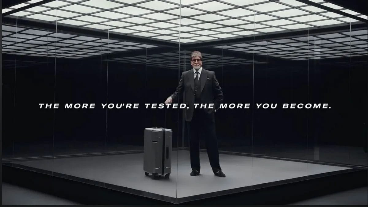 Tested like Samsonite': Samsonite's new campaign motivates the audience to  brush off adversitie