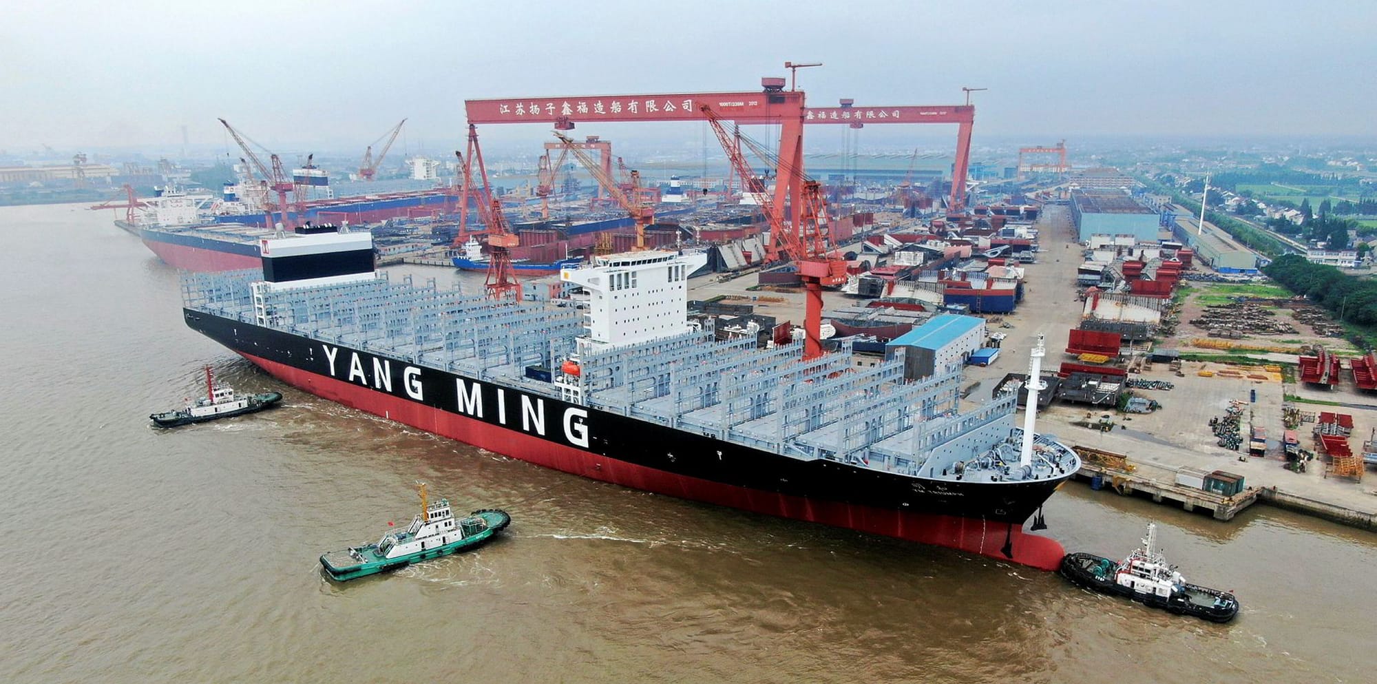 Yangzijiang 2020 order haul tops $1bn with 3,500-teu boxship series |  TradeWinds
