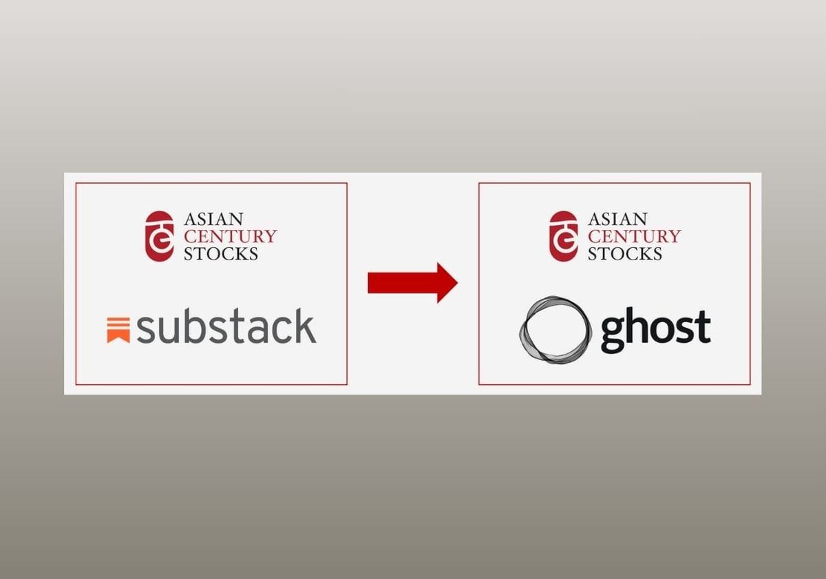 This newsletter is now on Ghost