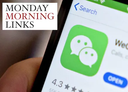 Monday morning links