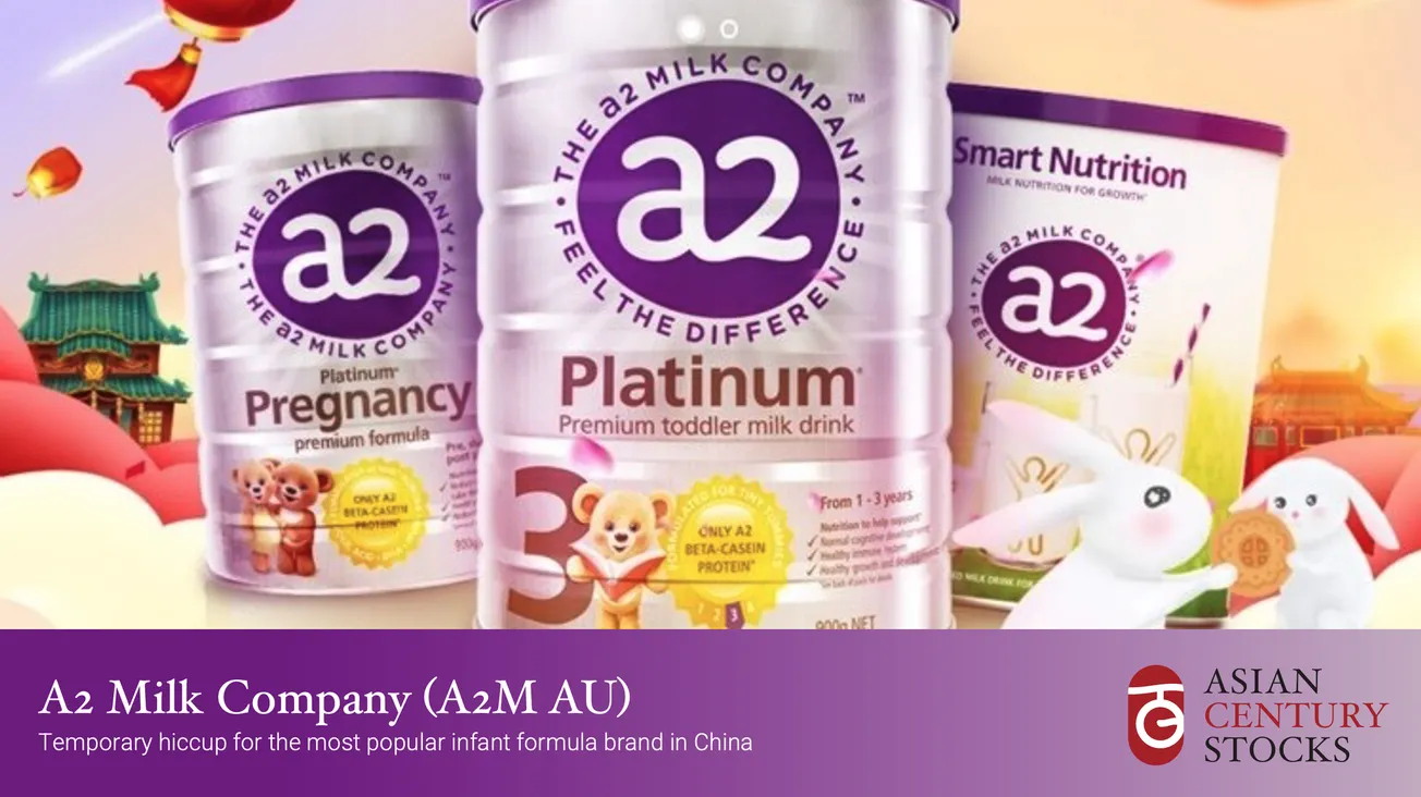 A2 Milk Company (A2M AU)