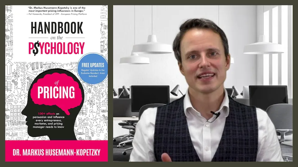 Markus Husemann-Kopetzky on Pricing