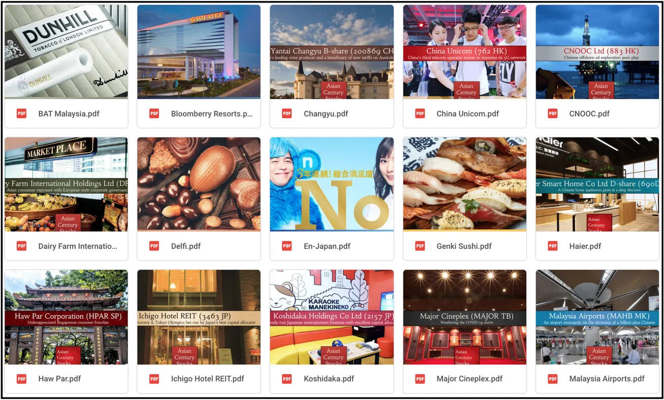 Revisiting past ideas