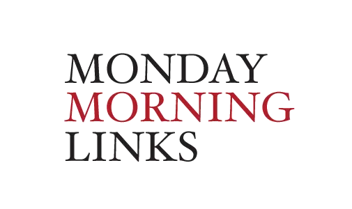 Monday morning links