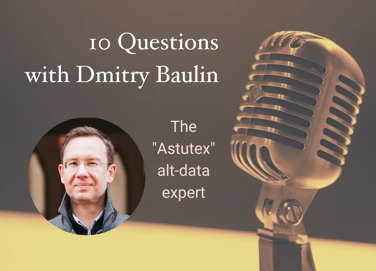 10 Questions with Dmitry Baulin