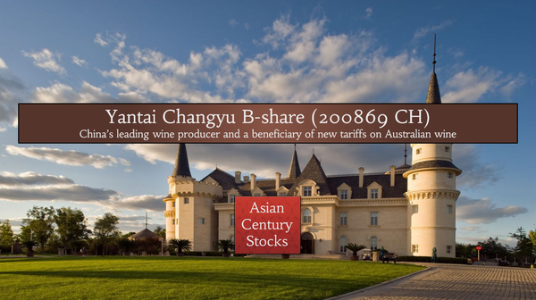 Yantai Changyu Pioneer Wine (200869 CH)