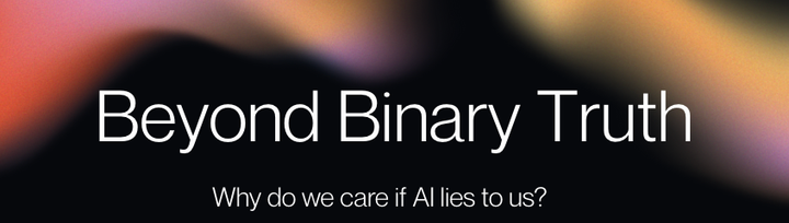 Why do we care if AI lies to us?
