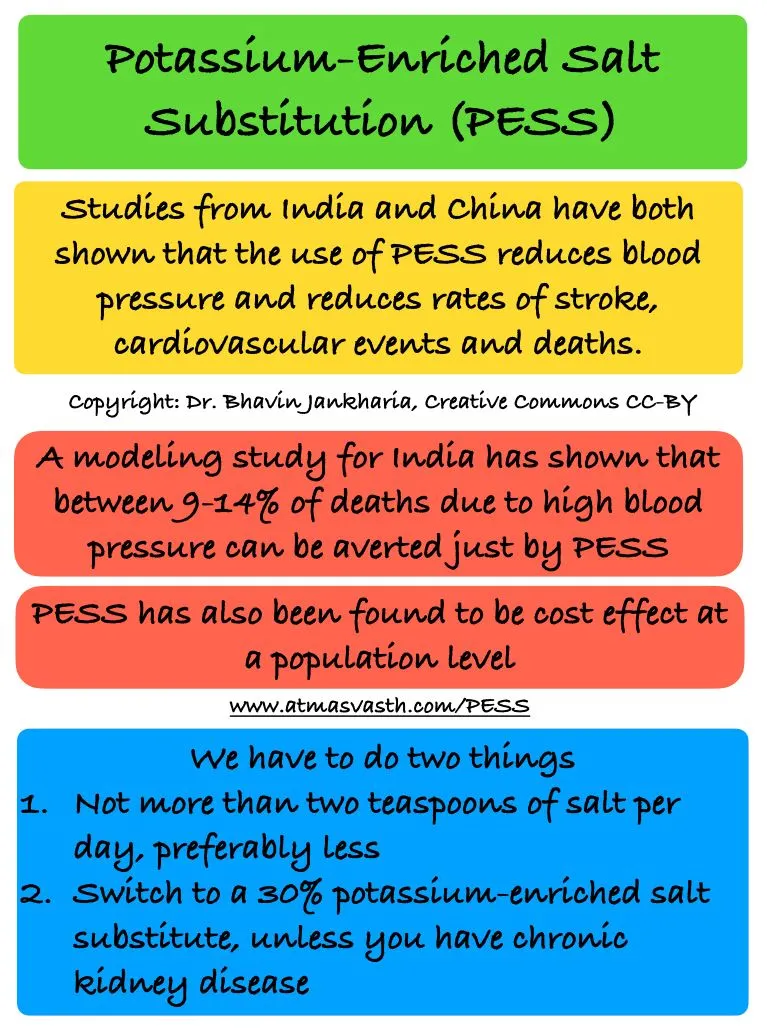 Potassium-Enriched Salt Substitution (PESS) - Why It Makes a Difference
