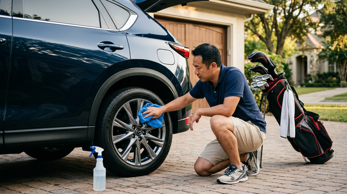 ゴルフ帰りの車ケアを場面別に使い分ける方法