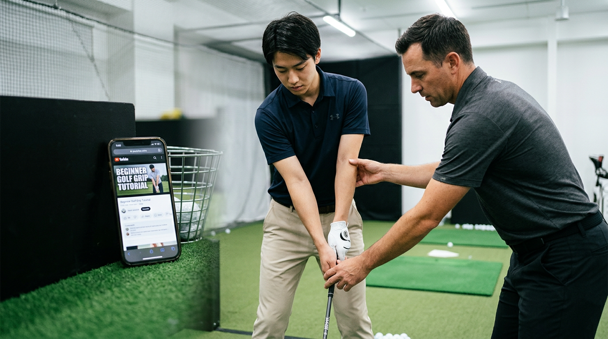 ゴルフ独学とスクール どっちが初心者の上達は早いか