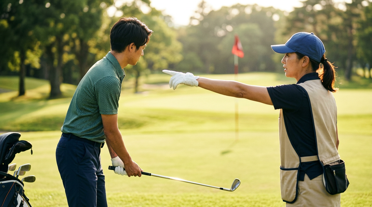 ゴルフ初ラウンドはセルフかキャディ付きか 料金差と失敗回避