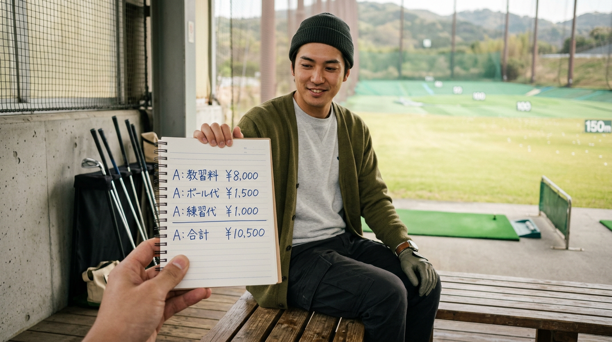 ゴルフ月々ランニングコスト 初心者の年間費用シミュレーション