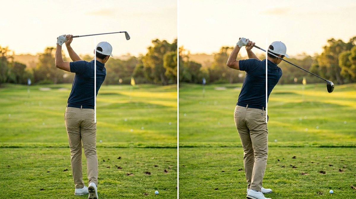 アイアンとドライバーの振り方を変える基準